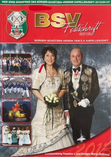 2012/13 S.M. Faustino I. und Königin Maria Ardines