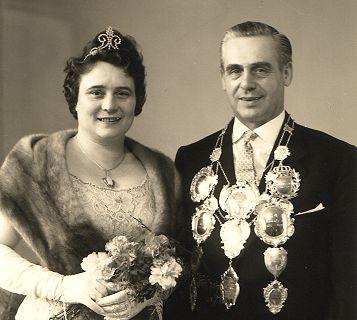 1960/61 S.M. Kornelius I. und Königin Käthe Hüsgen