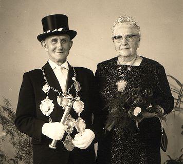 1961/62 S.M. Andreas I. und Königin Katharina Zimmermann