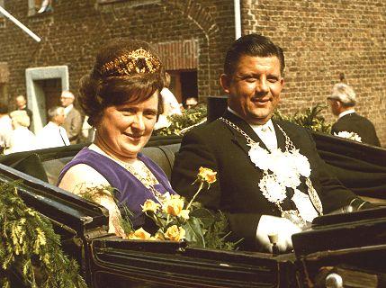 1966/67 S.M. Jakob II. und Königin Christa Meffert