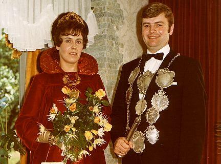 1970/71 S.M. Hans-Willi I. und Königin Irmgard Pesch