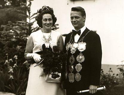 1972/73 S.M. Fred II. und Königin Florentine Kremer