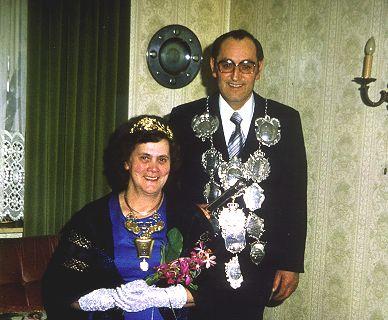 1976/77 S.M. Peter II. und Königin Hedwig Winzen