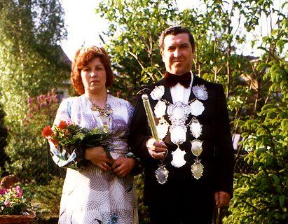 1977/78 S.M. Gustav I. und Königin Christa Kremer