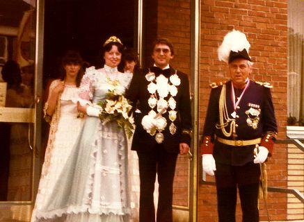 1979/80 S.M. Dieter I. und Königin Margret Hösen