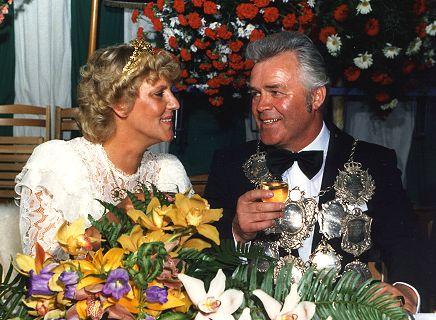 1983/84 S.M. Heinz VI. und Königin Ulla Allrath