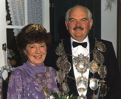 1988/89 S.M. Karl II. und Königin Käthe Breuer