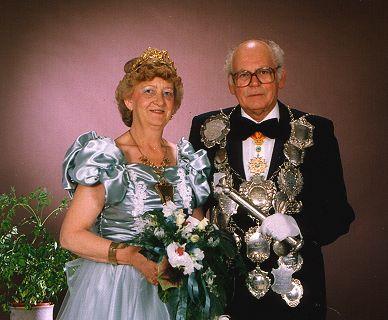 1989/90 S.M. Heinz VII. und Königin Marga Kröll