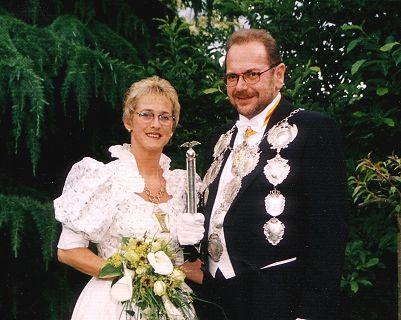 1998/99 S.M. Edmund I. und Königin Christel Feuster