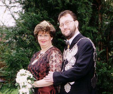 2000/01 S.M. Karl-Heinz II. und Königin Diana Becker