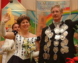 2004/05 S.M. Heinz-Peter und Königin Christel Berrenbaum