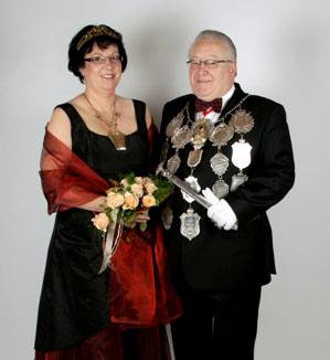 2008/09 S.M. Hermann-Josef I. und Königin Maria Dominick