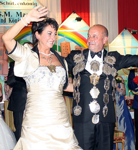 2012/13 S.M. Faustino I. und Königin Maria Ardines